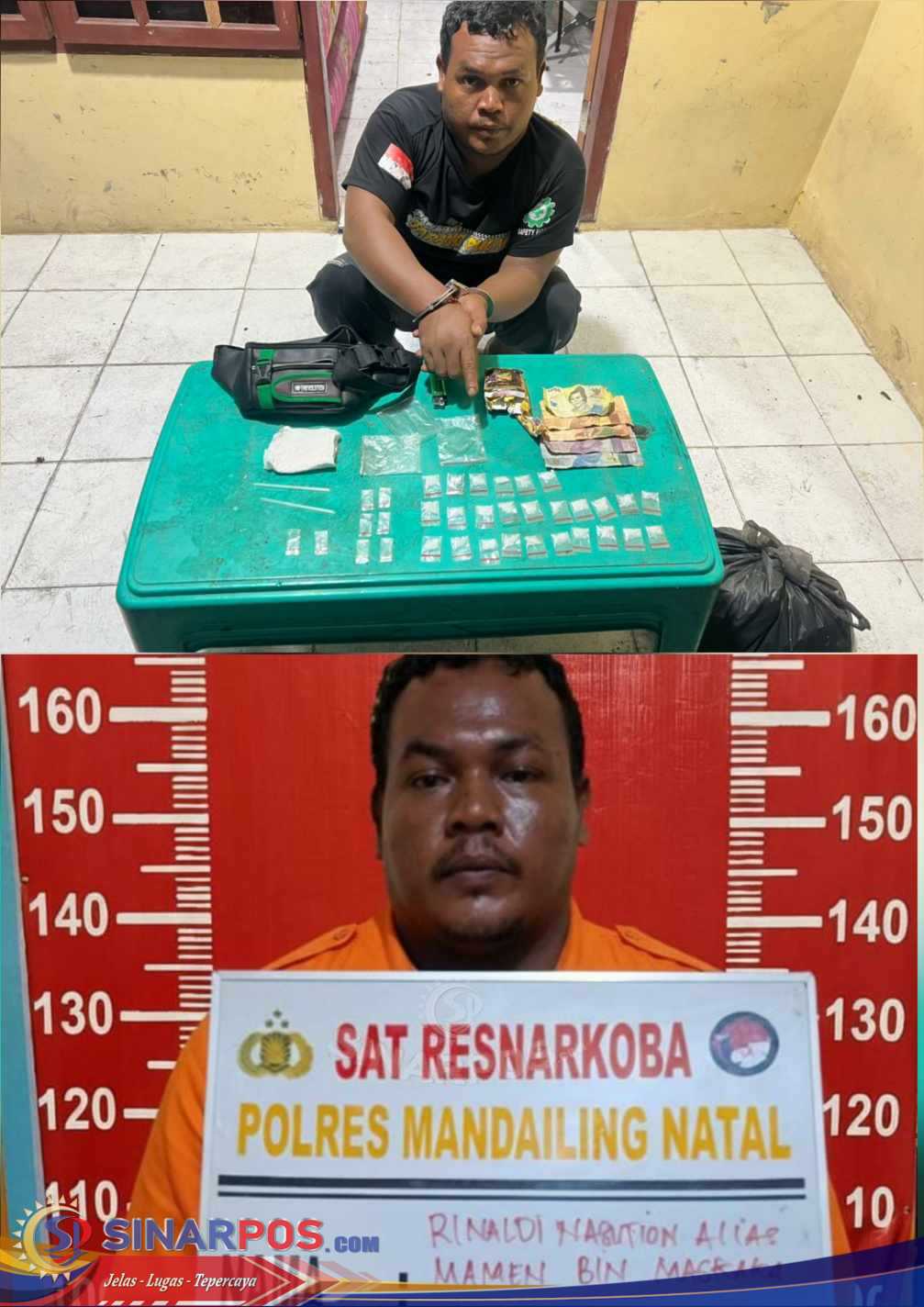 Respon Cepat Aduan Warga, Polres Madina Ungkap Peredaran Sabu di Desa Sikapas Kec. Muara Batang Gadis