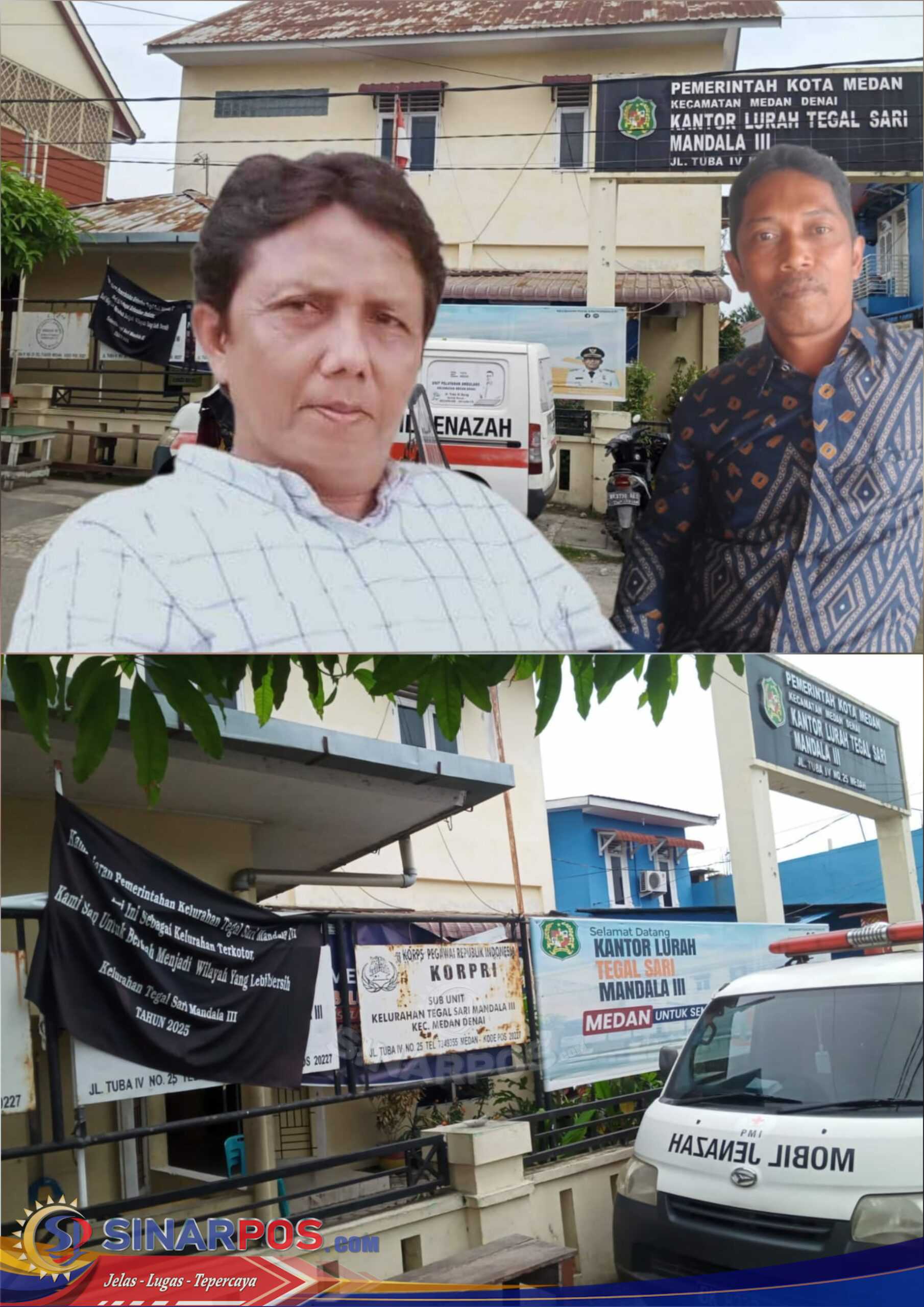 Pemasangan Bendera Hitam di Kelurahan TSM III Jadi Sorotan Publik, Simbol Politik atau Upaya Bersih-Bersih Birokrasi?