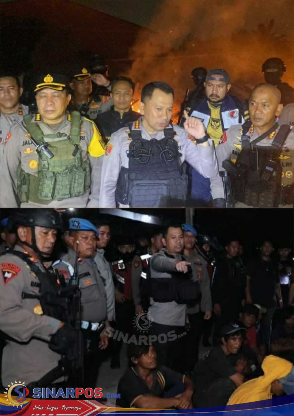 Gelar GSN ke-8!! Polrestabes Medan Kembali Gempur Jermal 15, 41 Orang Diamankan