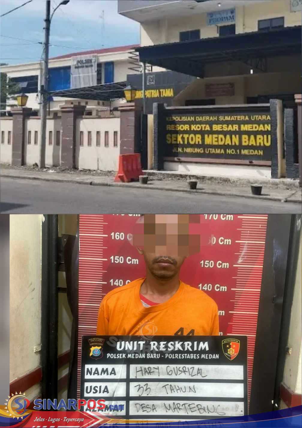 Fenomena ‘Rayap Besi’ Bikin Resah Warga!! Satreskrim Polsek Medan Baru Ringkus Pelaku Spesialis Pencuri Stelling Aluminium SPPG Jalan Titipapan