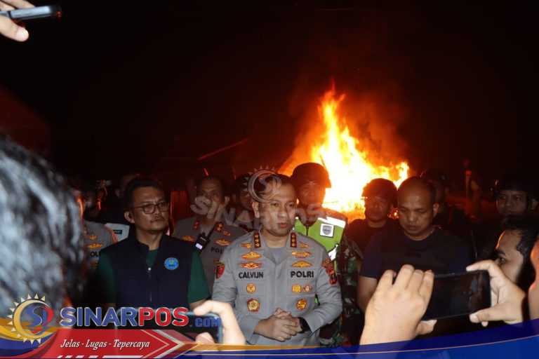 Jermal 15 Digempur Polrestabes Medan, Kombes Jean Calvijn Simanjuntak Pimpin Langsung