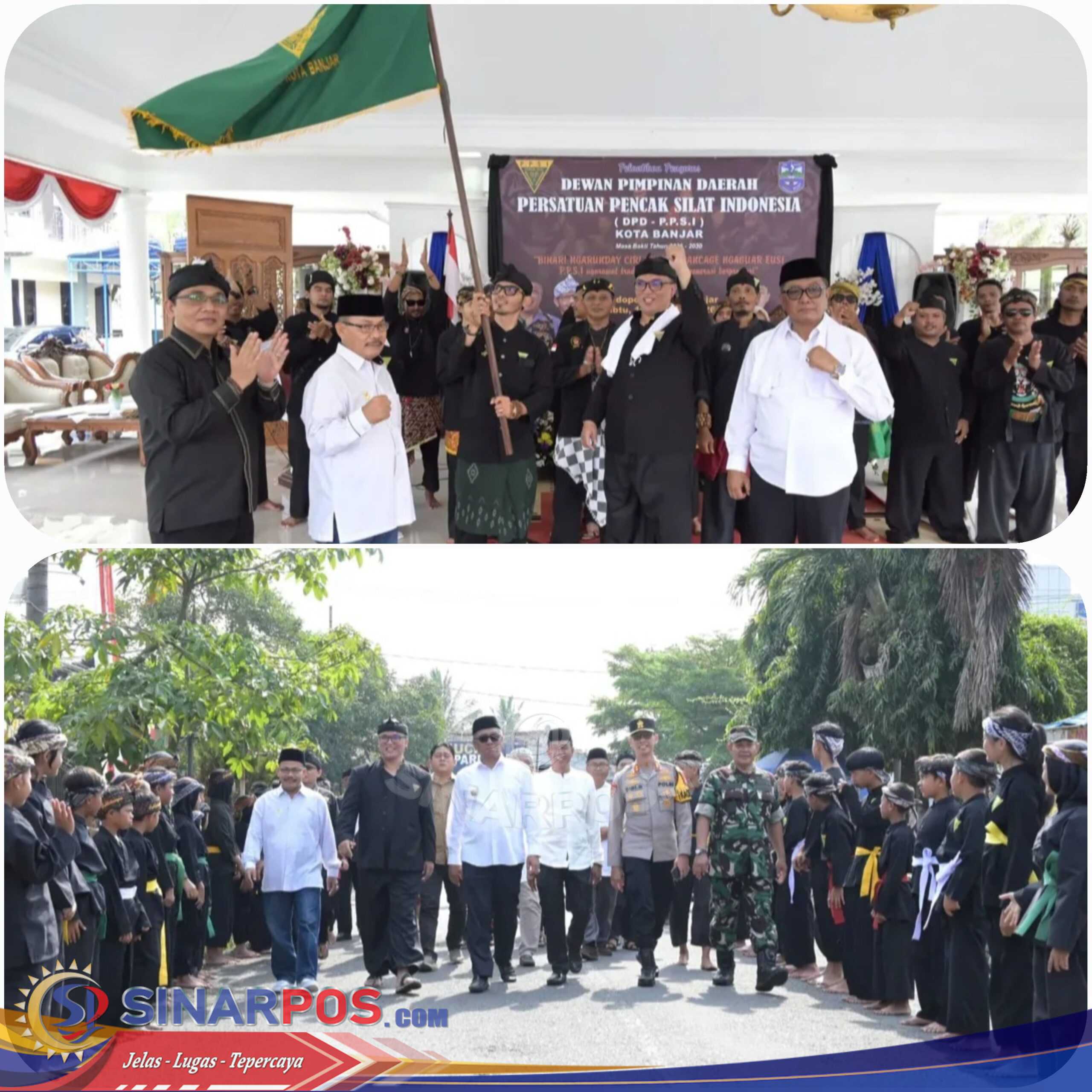 Wali Kota Banjar Hadiri Pelantikan Pengurus DPD PPSI Kota Banjar 2026–2030, Teguhkan Komitmen Lestarikan Pencak Silat