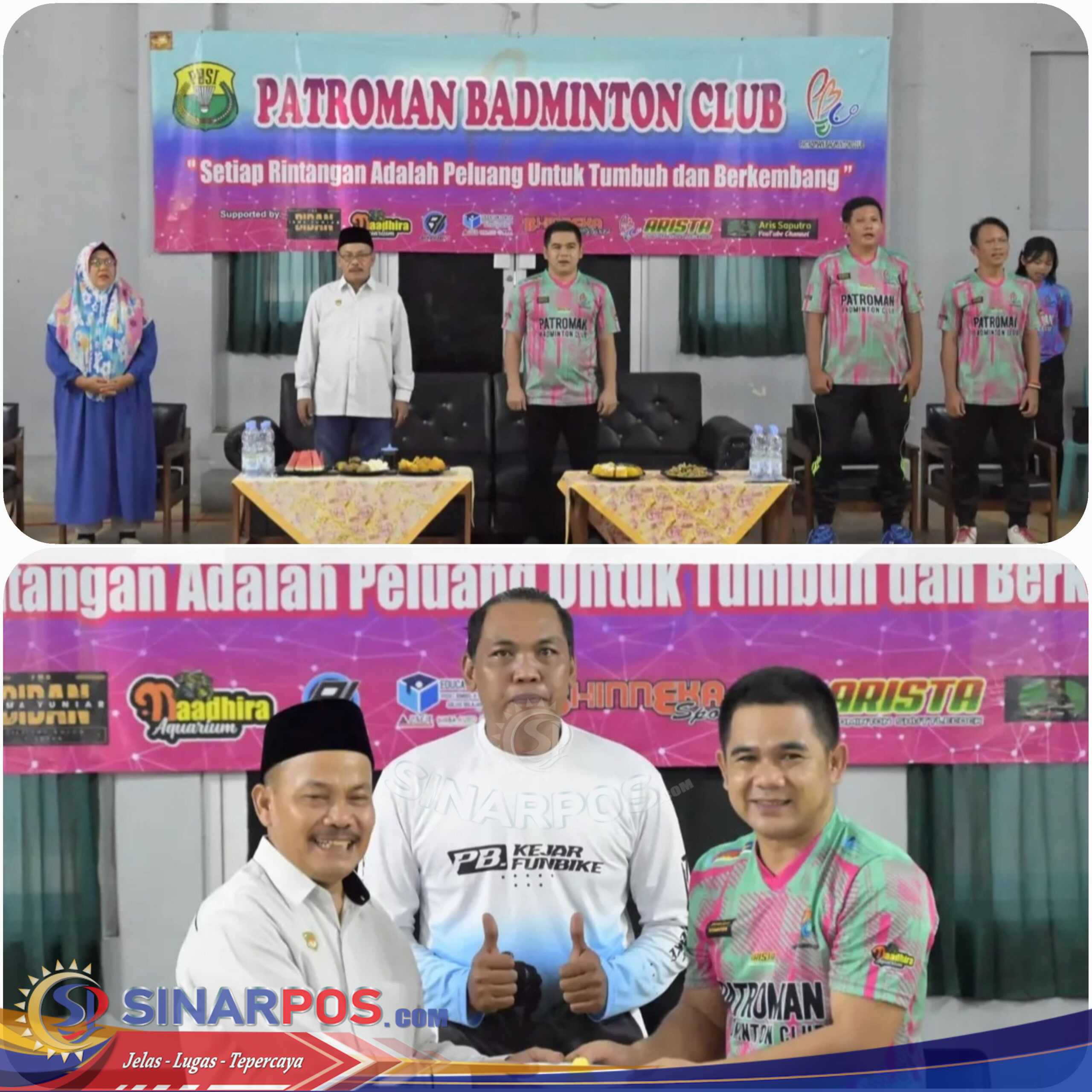 Satu Dekade PB Patroman Badminton Club, Wakil Wali Kota Banjar Dorong Lahirnya Generasi Juara