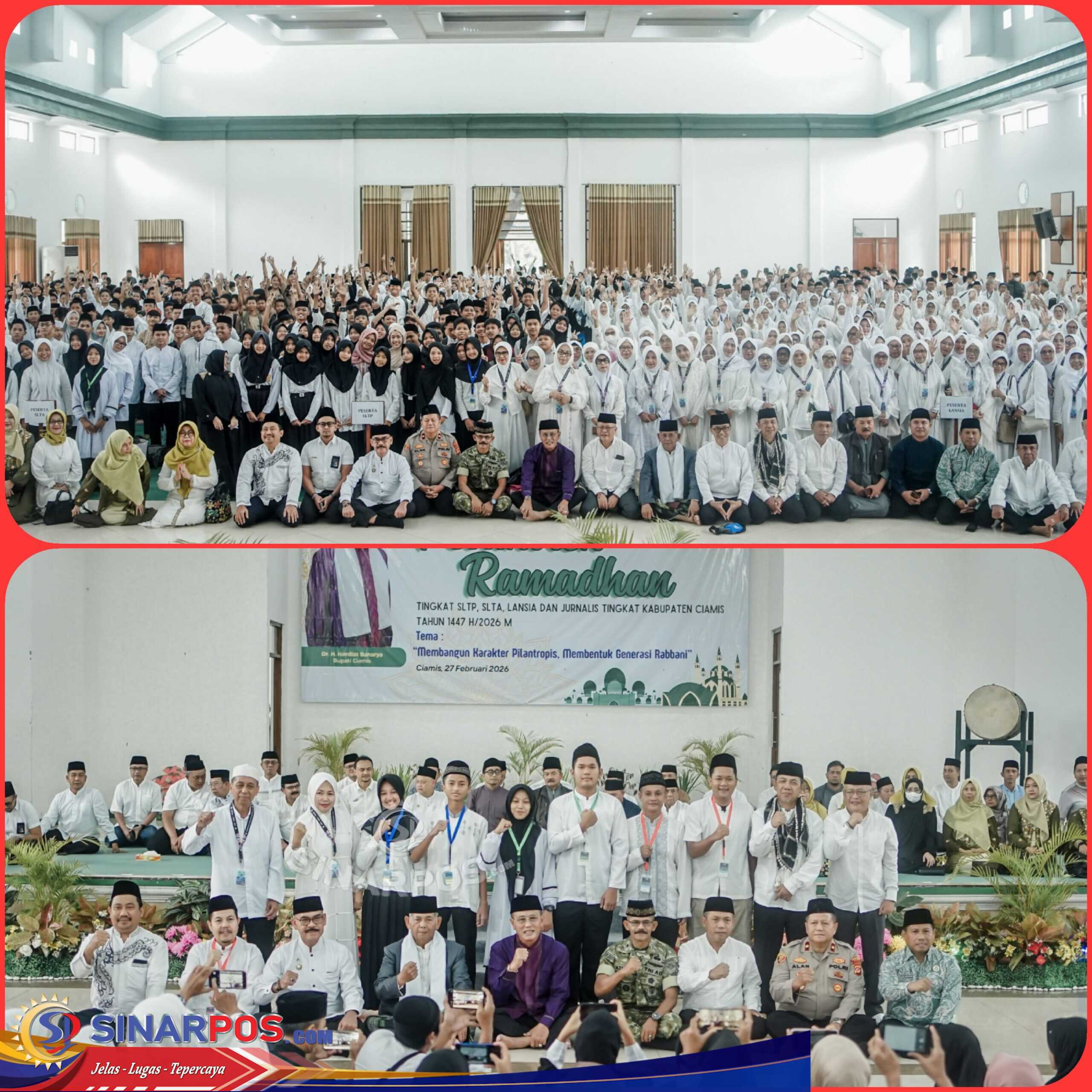 Pesantren Ramadhan Kabupaten Ciamis Resmi Dibuka, Bupati Tekankan Literasi Digital dan Penguatan Karakter