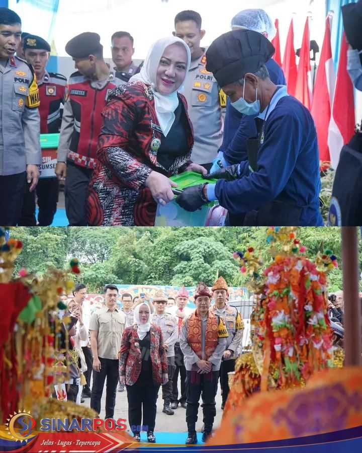 Bupati Musi Rawas Dampingi Wakapolda Sumsel Dalam Rangka Peresmian SPPG Polres Musi Rawas dan Gudang Ketahanan Pangan Polri