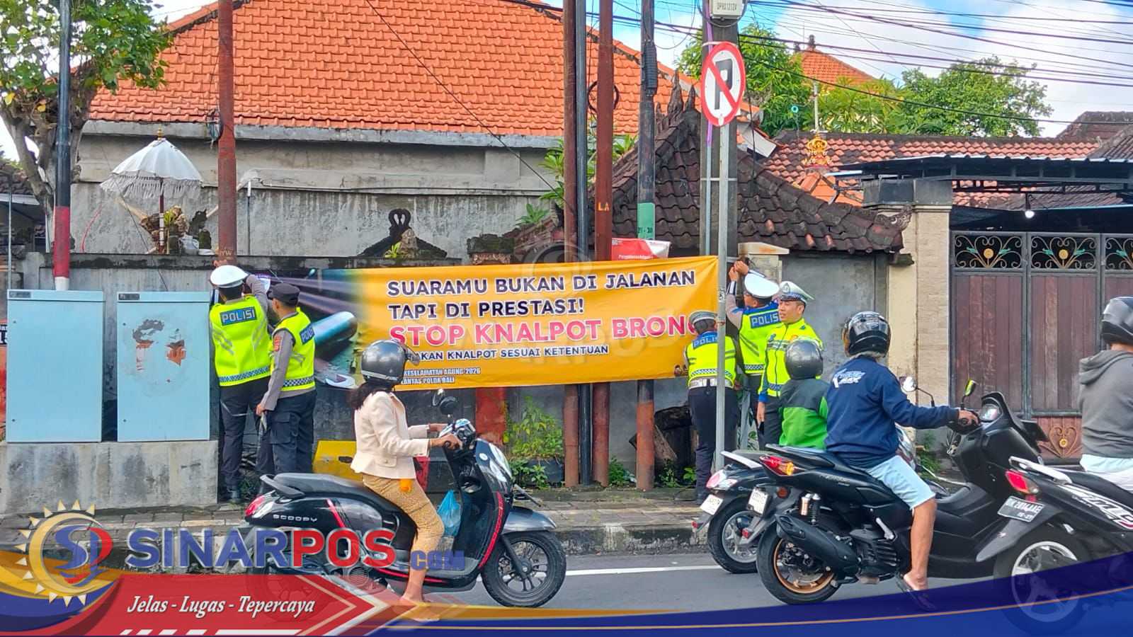 Hari Pertama Ops Satgas Preemtif Sosialisasi Kamseltibcarlantas