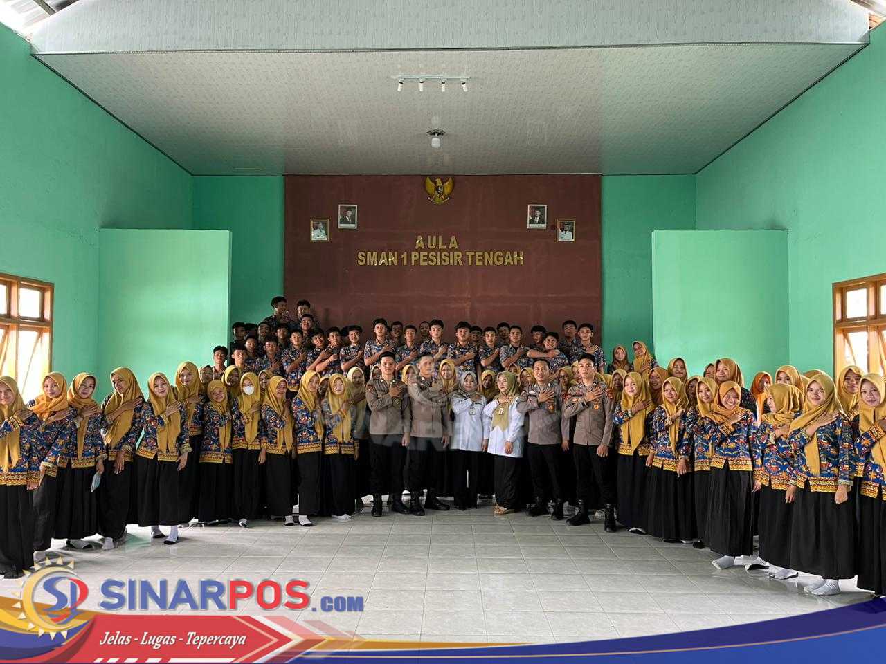 Penerimaan Anggota Polri T.A. 2026 Polres Pesisir Barat Gelar Sosialisasi Di SMAN 1 Peteng