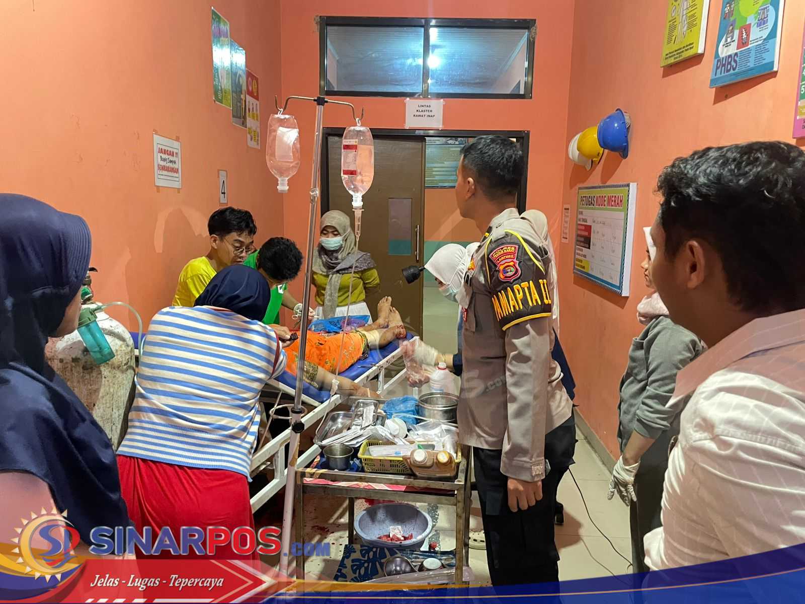 Polres Pesisir Barat Gerak Cepat Tangani Kasus KDRT, Suami Bacok Istri