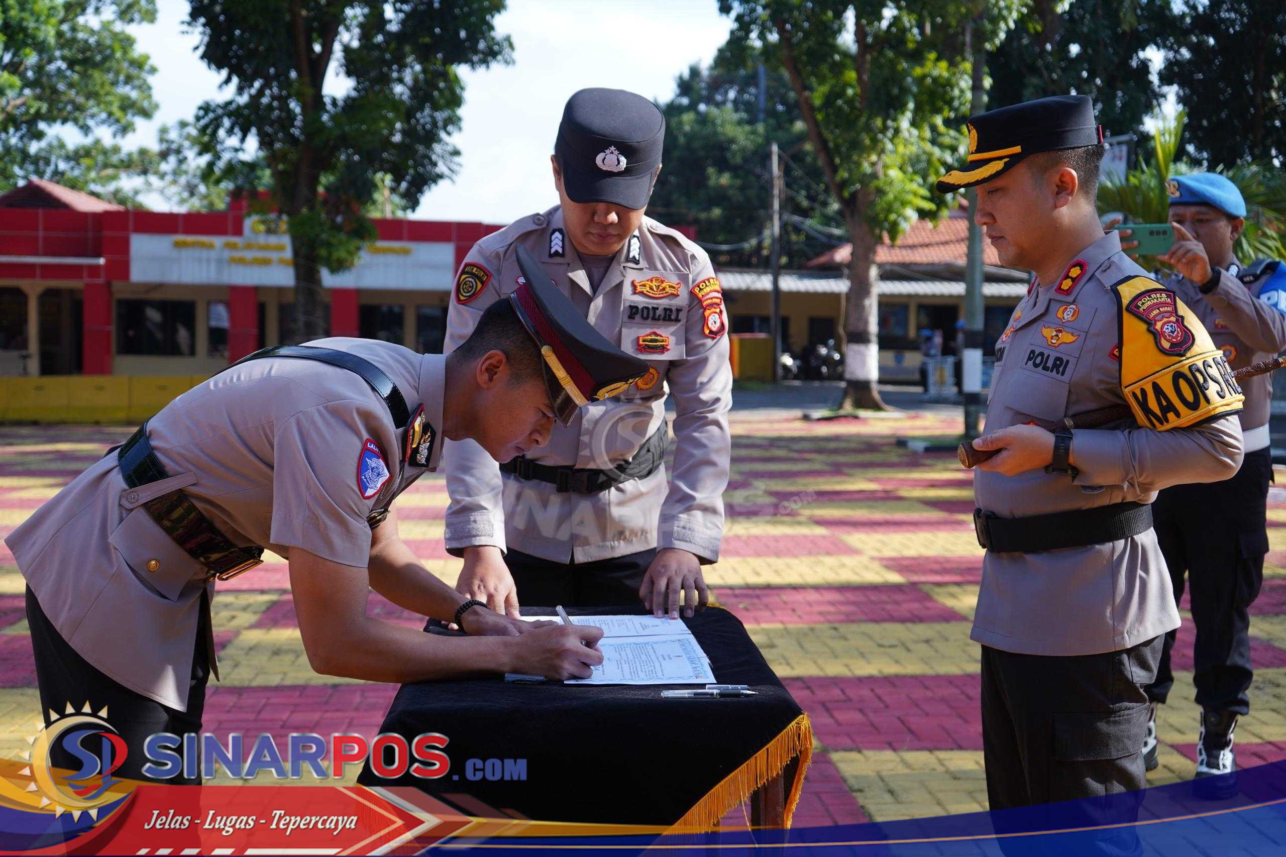 Polres Purwakarta Gelar Sertijab Kasat Lantas