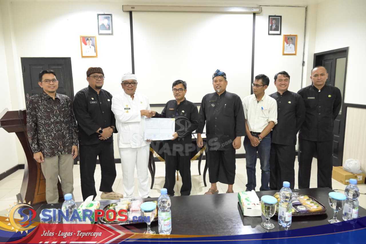 Pemkot Banjar Mulai Distribusi SPPT PBB-P2 2026, Wali Kota Tekankan Peran Desa dan Keteladanan ASN