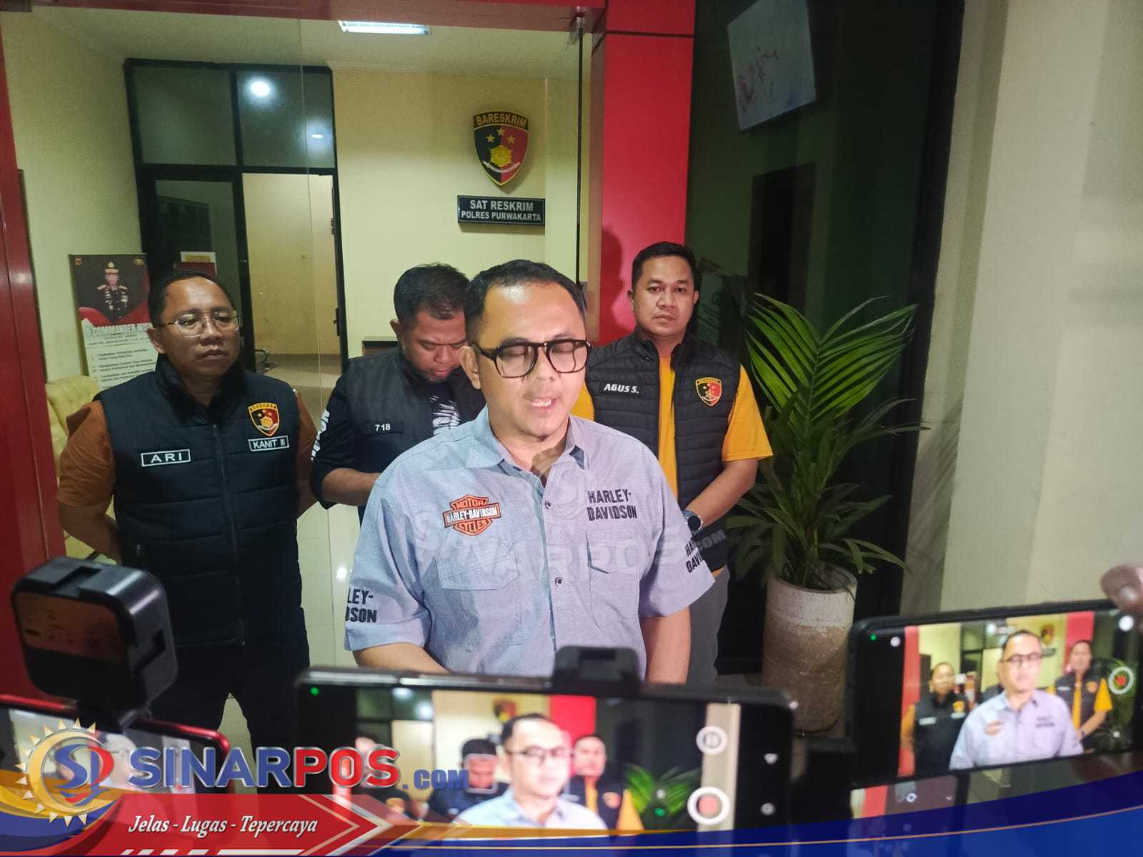 Berkat Laporan Warga dan Rekaman CCTV, Sat Reskrim Polres Purwakarta Tangkap Pelaku Pencurian Kotak Amal Masjid