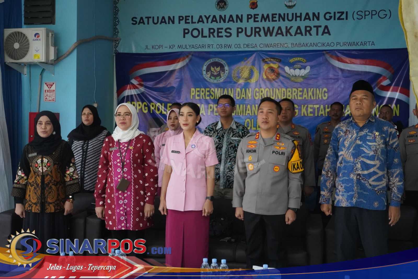 Presiden RI Resmikan 1.179 SPPG dan 18 Gudang Ketahanan Pangan Polri, Polres Purwakarta Ikuti Groundbreaking Secara Virtual