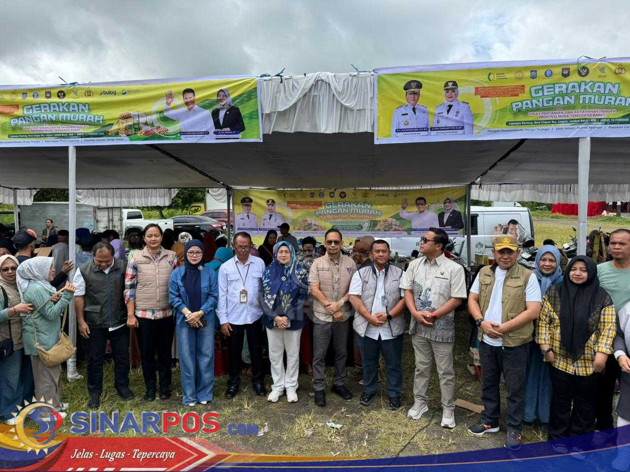 Dirreskrimsus Polda NTB Hadiri Gerakan Pangan Murah Nasional, Tegaskan Pengawasan Ketat Jelang HBKN 2026