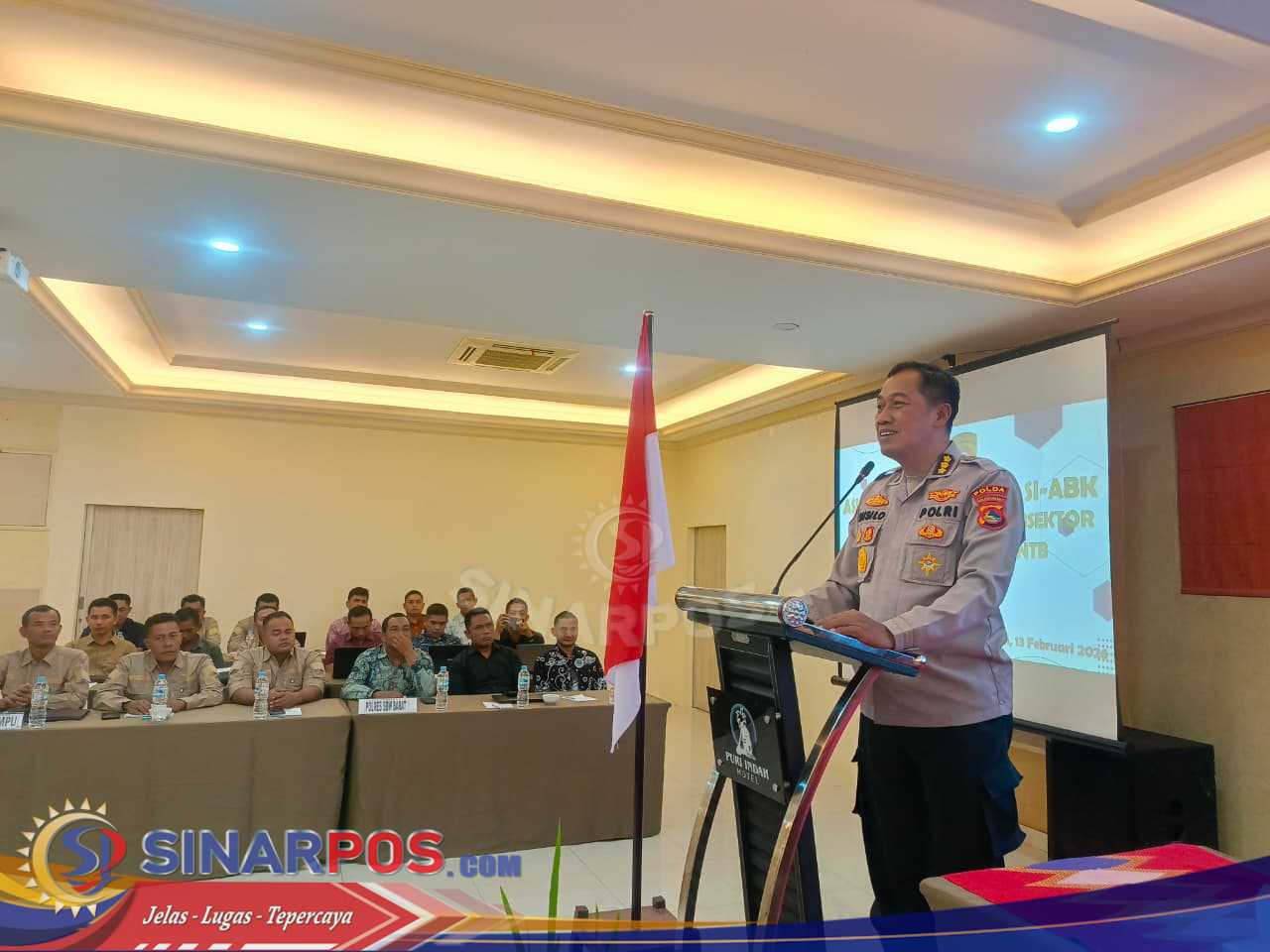 Biro Rena Polda NTB Gelar Asistensi dan Evaluasi Input SI ABK Presisi Bagi Para Kasium dan Bamin