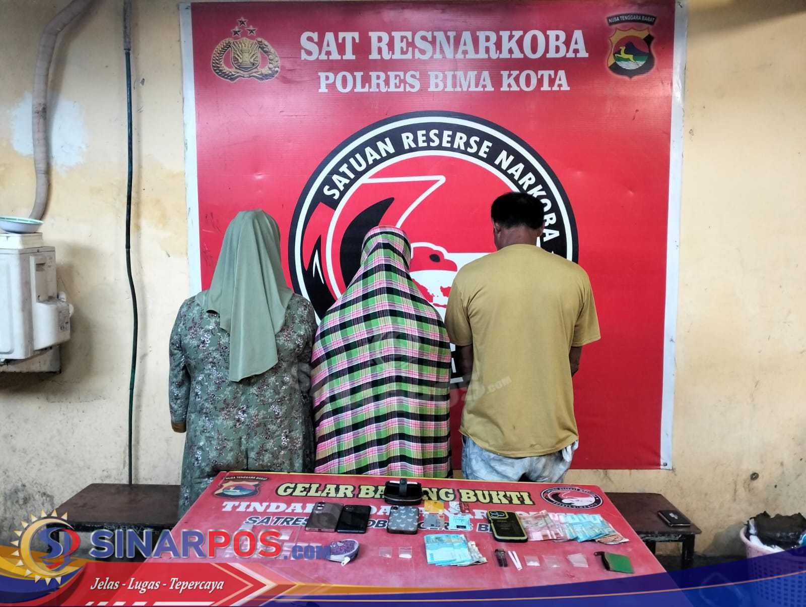 Polda NTB Tegaskan Komitmen Bersih-Bersih Narkoba, Polres Bima Kota Ungkap Dua Kasus Sabu 8 Gram Lebih