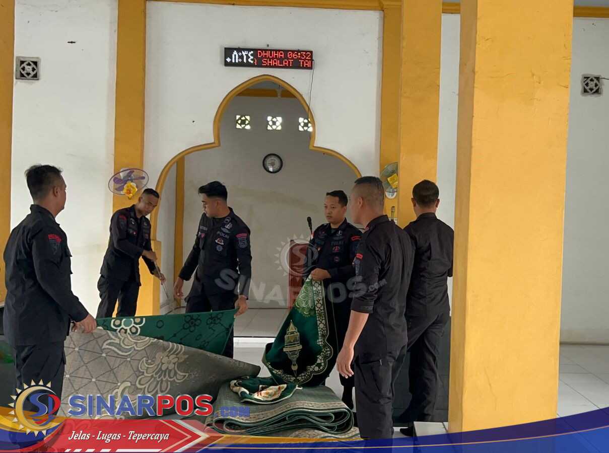 Sinergi Personel Kompi 2 Yon C dalam Giat Bakti Religi di Masjid Al- Ikhlas Dompu