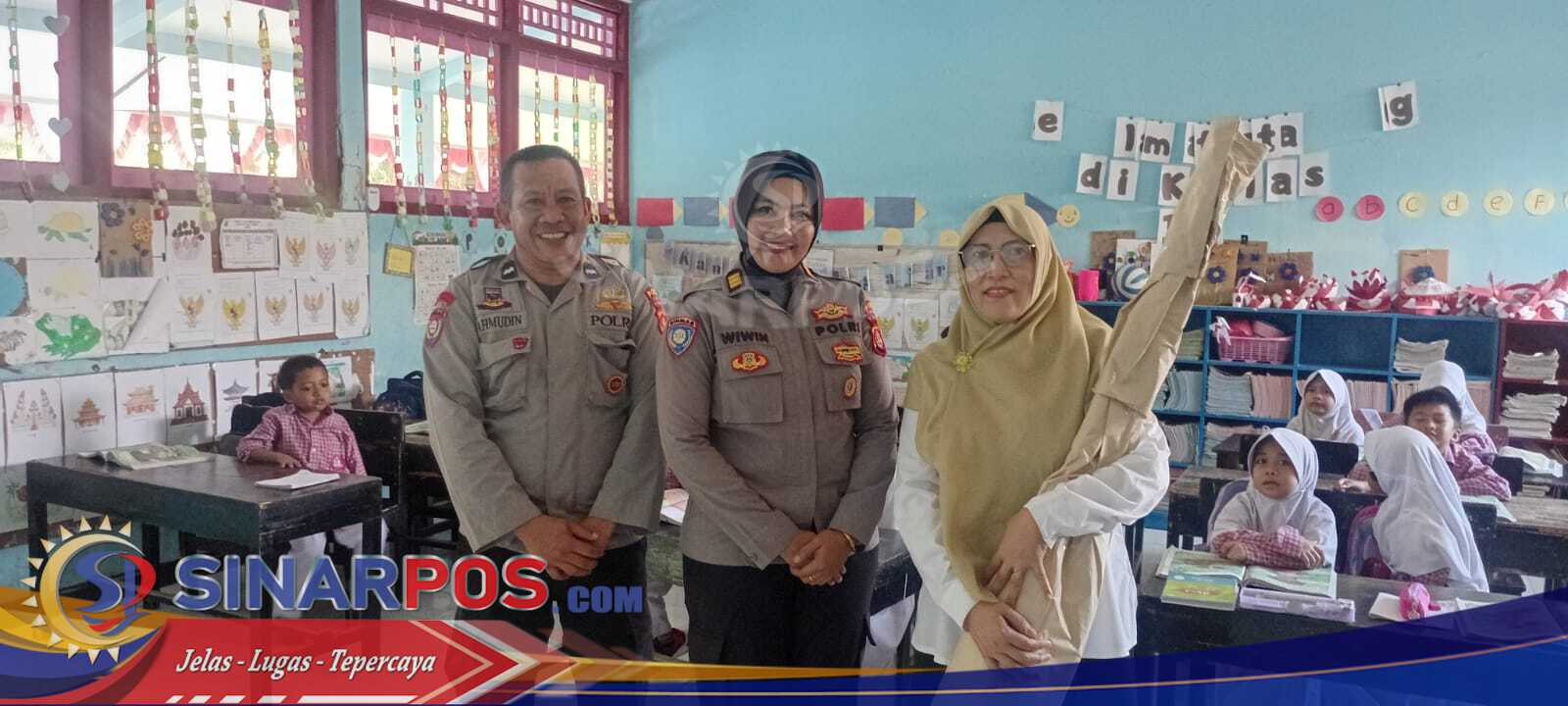 Polda NTB Edukasi Siswa SD tentang Bahaya Bullying, Narkoba, dan Kenakalan Remaja