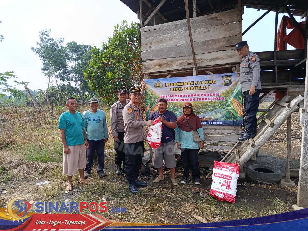 Sinergi antara kepolisian dan sektor pertanian kembali diperkuat di Bumi Sebiduk Semare