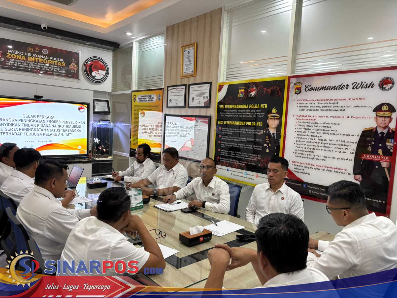 Ditangkap dengan 79 Gram Sabu di Jalan Pejanggik, Status MT Naik ke Penyidikan