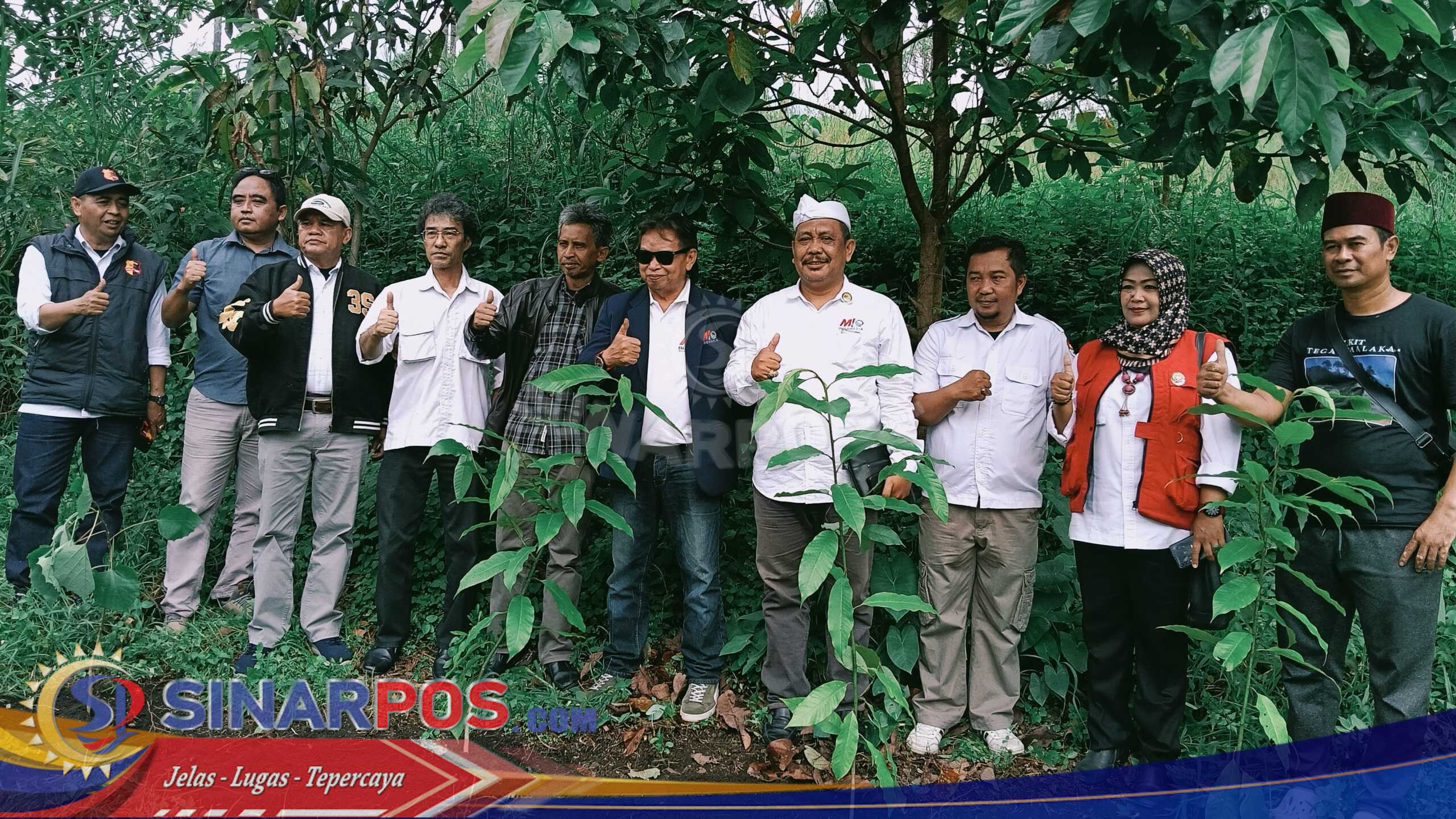 Penanaman Pohon secara simbolis, Awali Kongresda II MIO Indonesia PD Garut