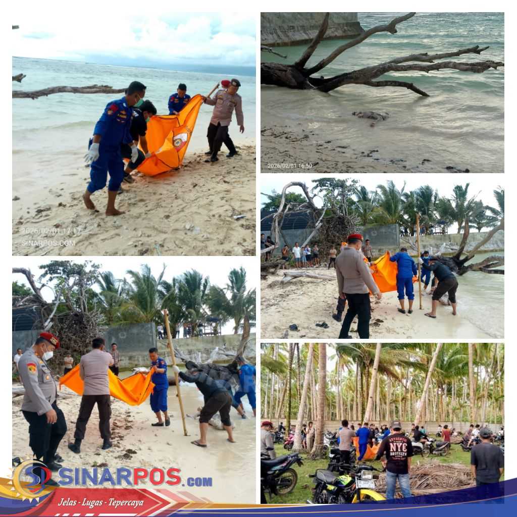 Penemuan Mayat Tanpa Kepala Di Pantai Lentera Pekon Walur, Gegerkan Warga