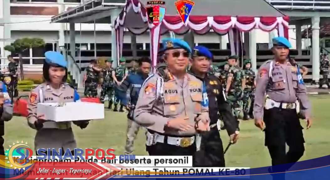 Kabid Propam Polda Bali Beri Kejutan HUT ke-80 POMAL di Makorem 163/Wira Satya Denpasar Kabid Propam Polda Bali Beri Kejutan HUT ke-80 POMAL di Makorem 163/Wira Satya Denpasar