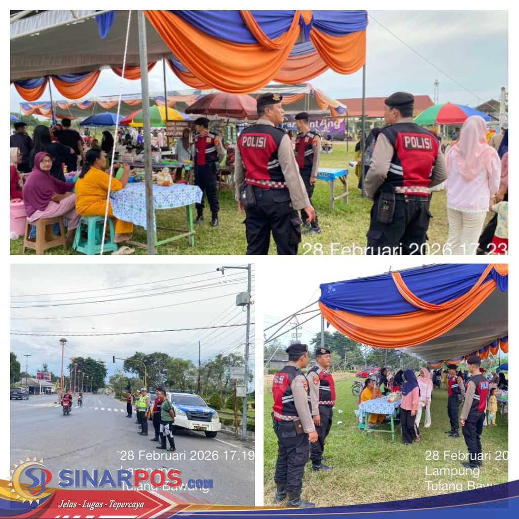 Sat Samapta Polres Tulang Bawang Gelar Patroli Kota Presisi Ramadhan ; Jaga Stabilitas Keamanan Daerah