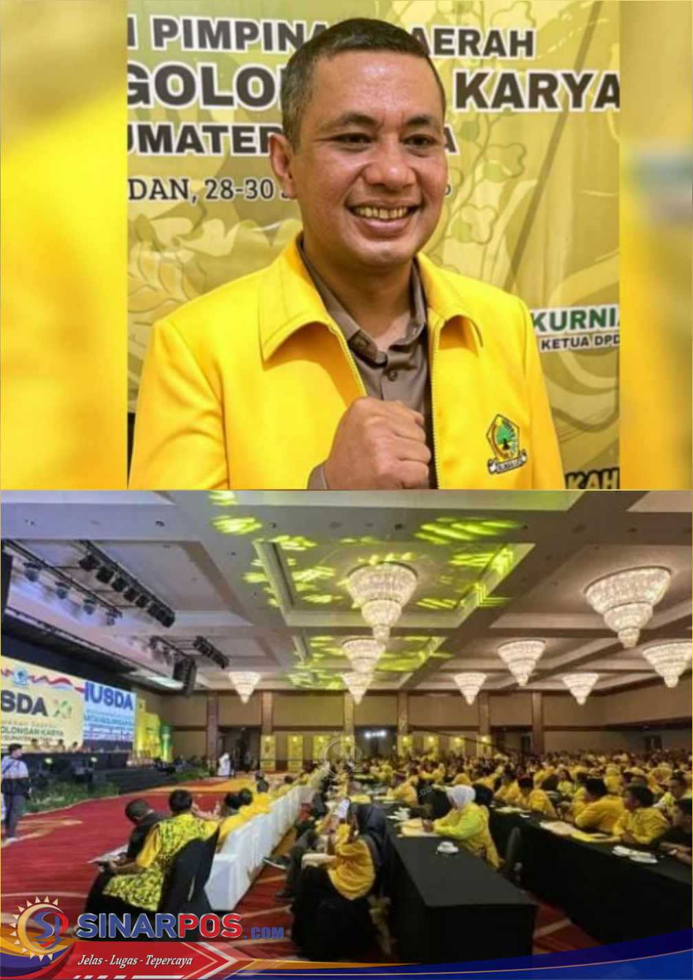 Akhirnya!! Andar Amin Harahap Terpilih Aklamasi Resmi Pimpin Golkar Sumut Periode 2025-2030