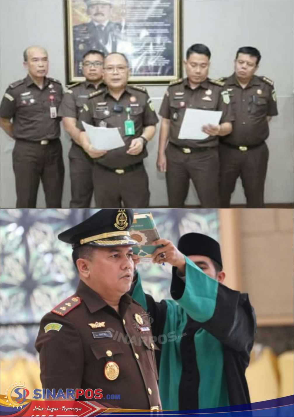 Buntut Diperiksa Kejagung!! 2 Kajari Sumut Dicopot, Sapta Putra Resmi Jabat Kajari Deliserdang