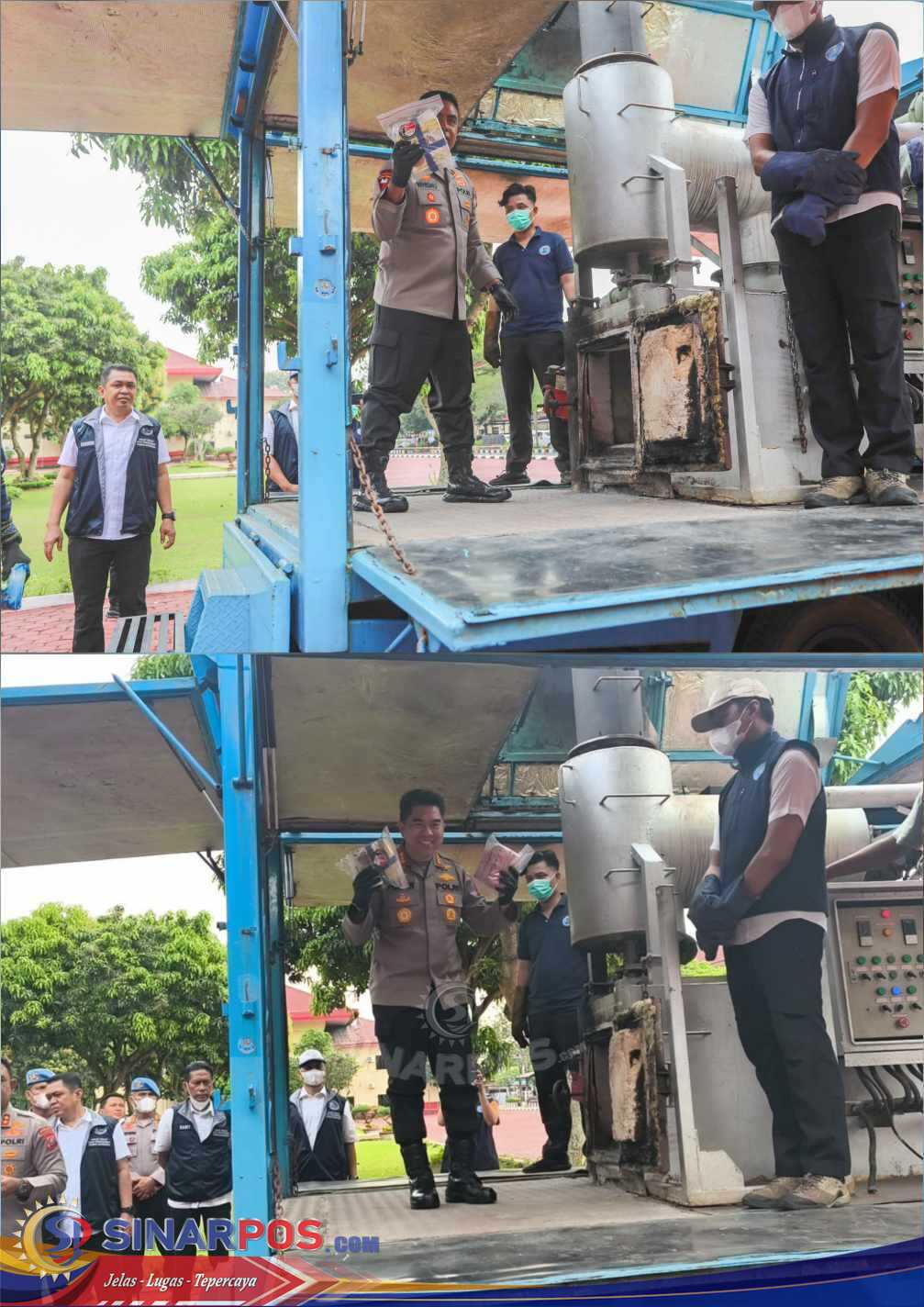 Polda Sumut Musnahkan 161 Kg Sabu dan 435 Kg Ganja, Tegaskan Komitmen Perang Melawan Narkoba