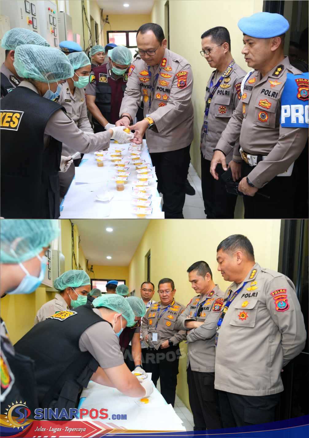 Kapolda Sumut Lakukan Tes Urine Serentak Tindaklanjuti Instruksi Kapolri dalam Rapim 2026