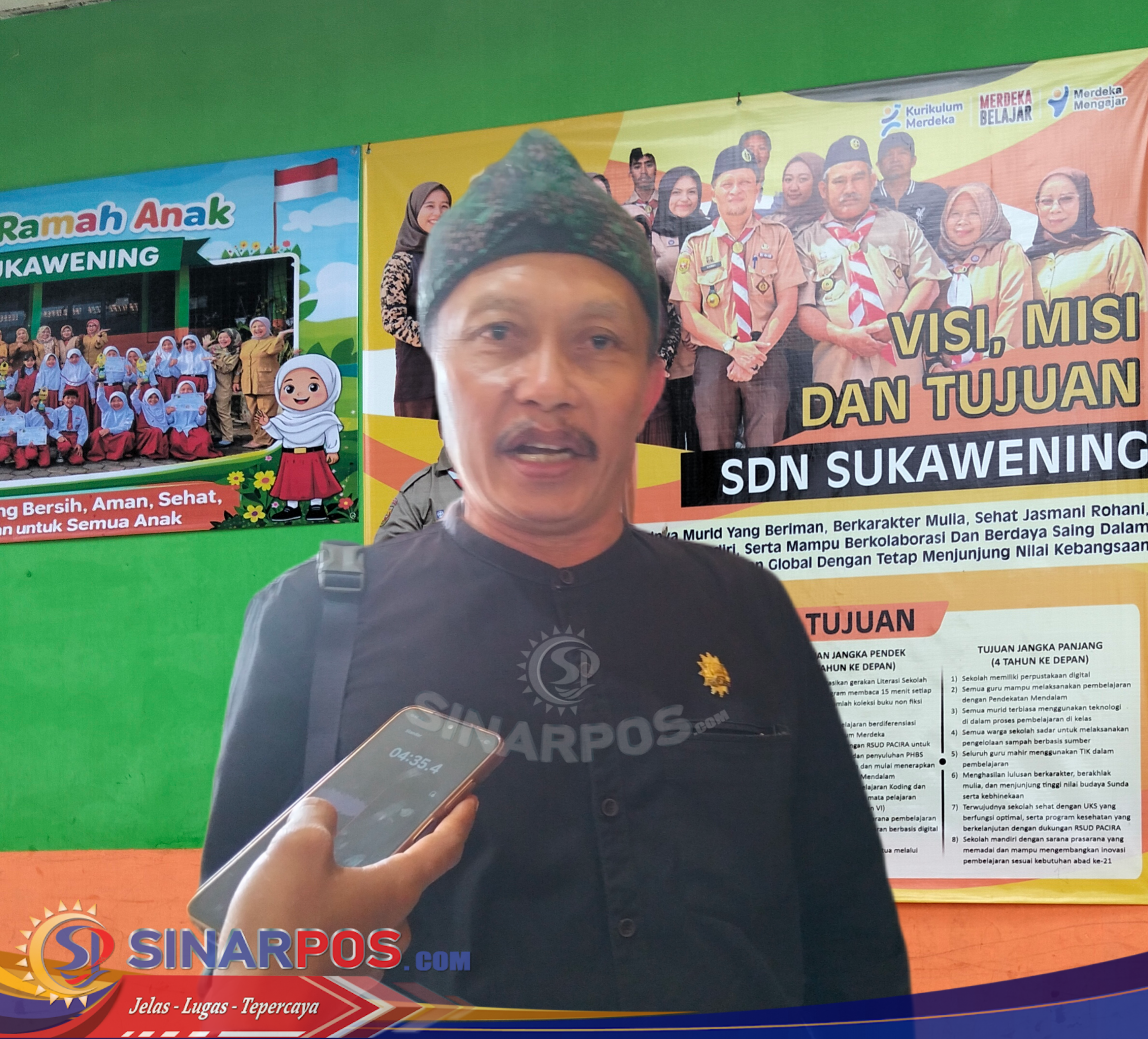 Rapat Rutinitas Para Tokoh Dinas Pendidikan dan Pengawas Sekolah sekecamatan Ciwidey Kabupaten Bandung