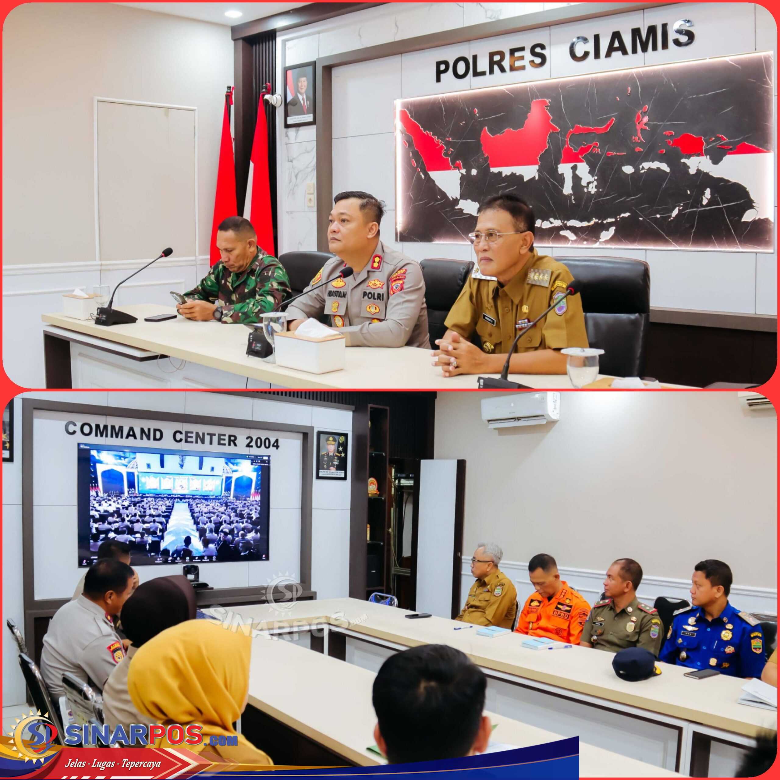 Bupati Ciamis Hadiri Rakor Nasional Kesiapan Lebaran 1447 H, Perkuat Sinergi Hadapi Arus Mudik 2026