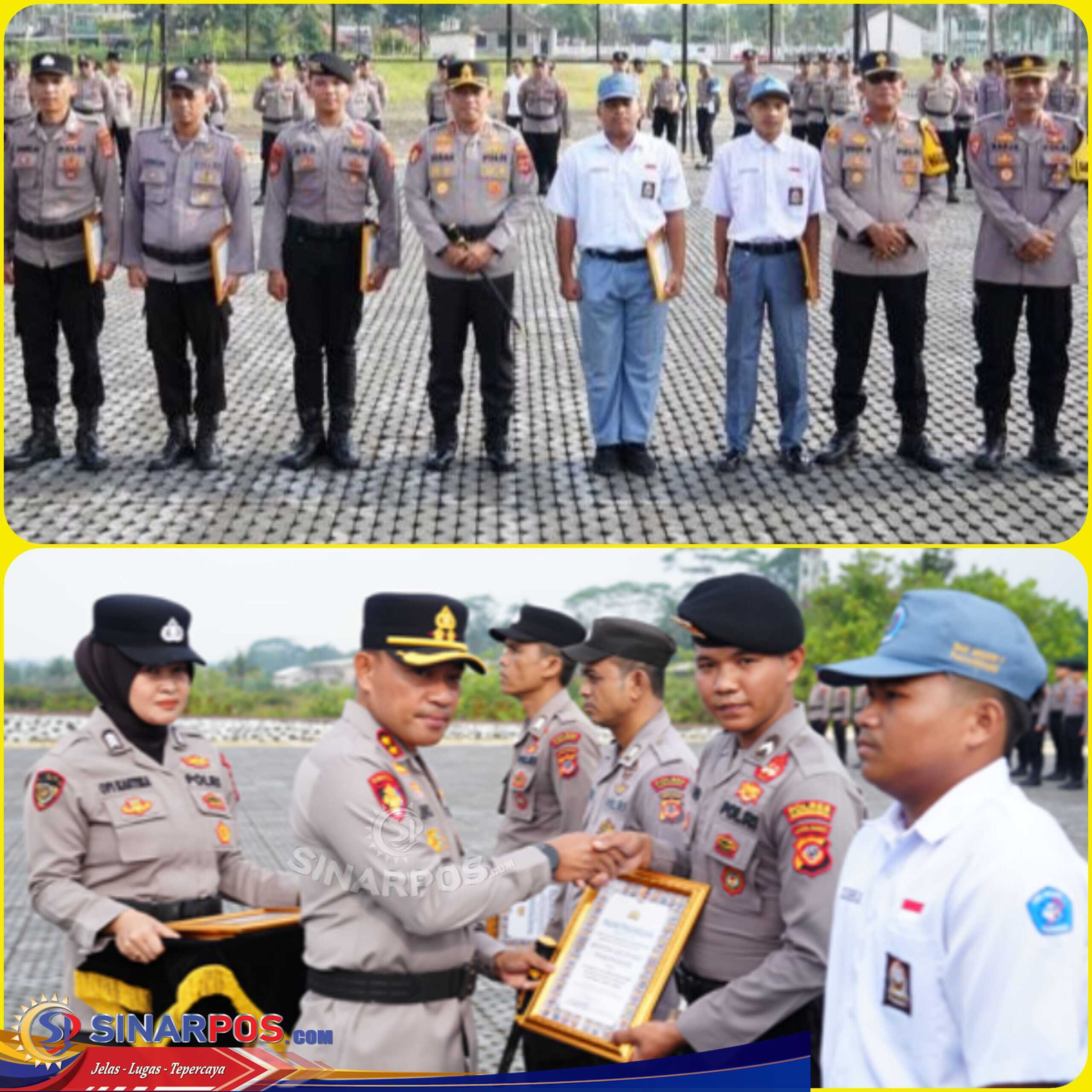 Polres Pangandaran Beri Apresiasi Personel dan Pelajar Berprestasi, Perkuat Sinergi Jaga Kamtibmas