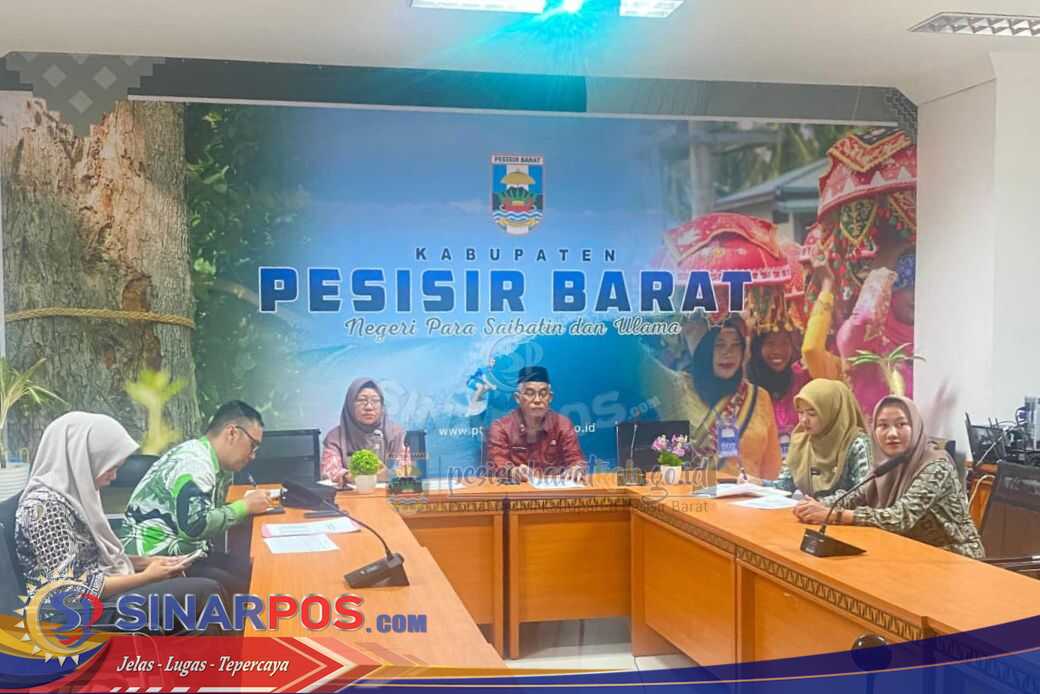 AKSELERASI ELIMINASI TBC, PEMKAB PESISIR BARAT IKUTI RAKOR BERSAMA KEMENDAGRI