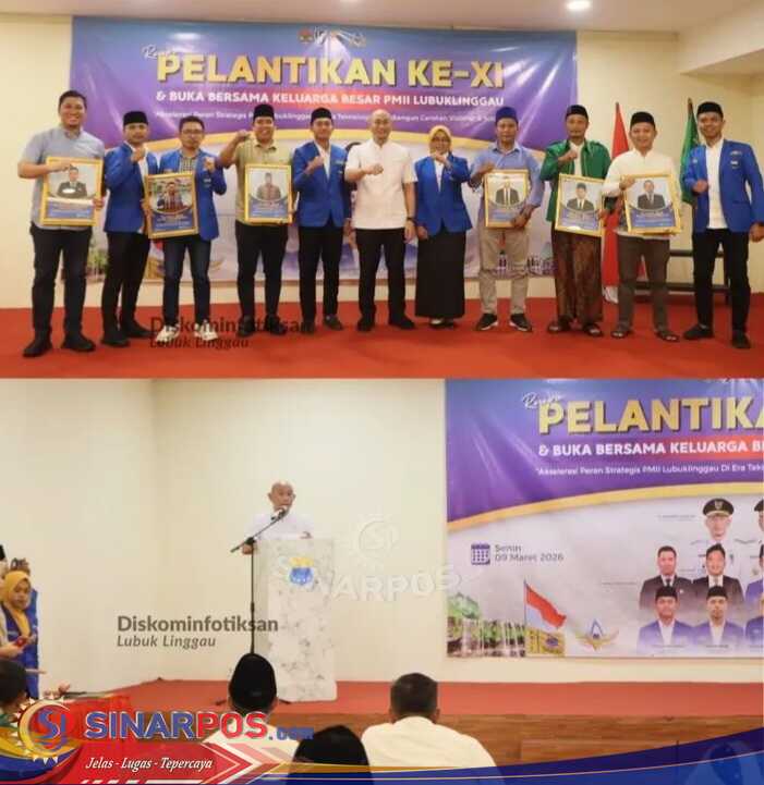 Wali Kota Lubuk Linggau Hadiri Pelantikan PC PMII dan PC KOPRI serta Buka Bersama Keluarga Besar PMII