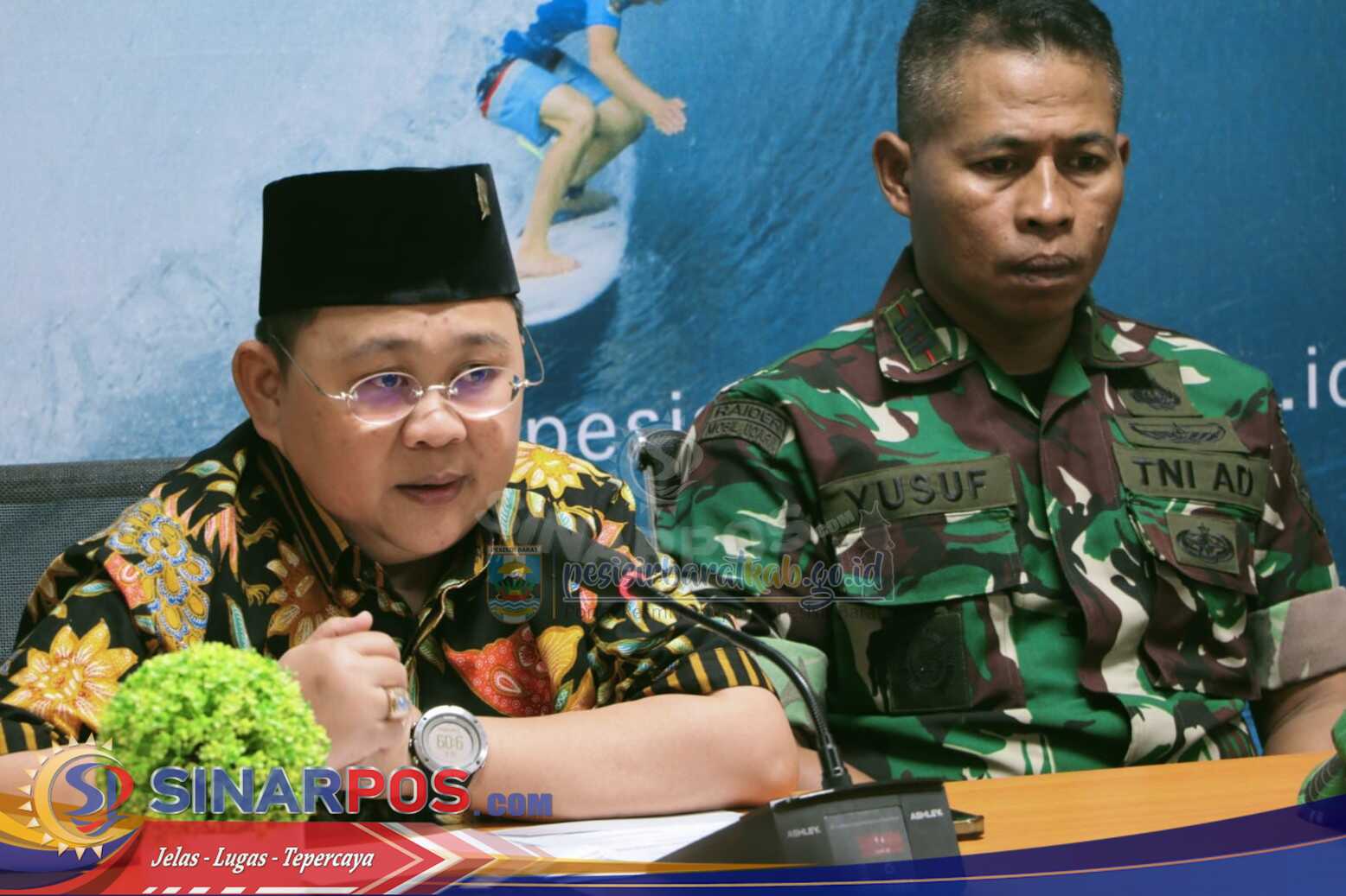 HIGH LEVEL MEETING TPID PESISIR BARAT BAHAS STRATEGI PENGENDALIAN INFLASI JELANG IDUL FITRI 2026