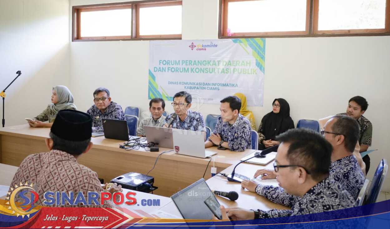 Diskominfo Ciamis Gelar Forum Perangkat Daerah dan Konsultasi Publik 2026 untuk Perkuat Sinergi Pembangunan