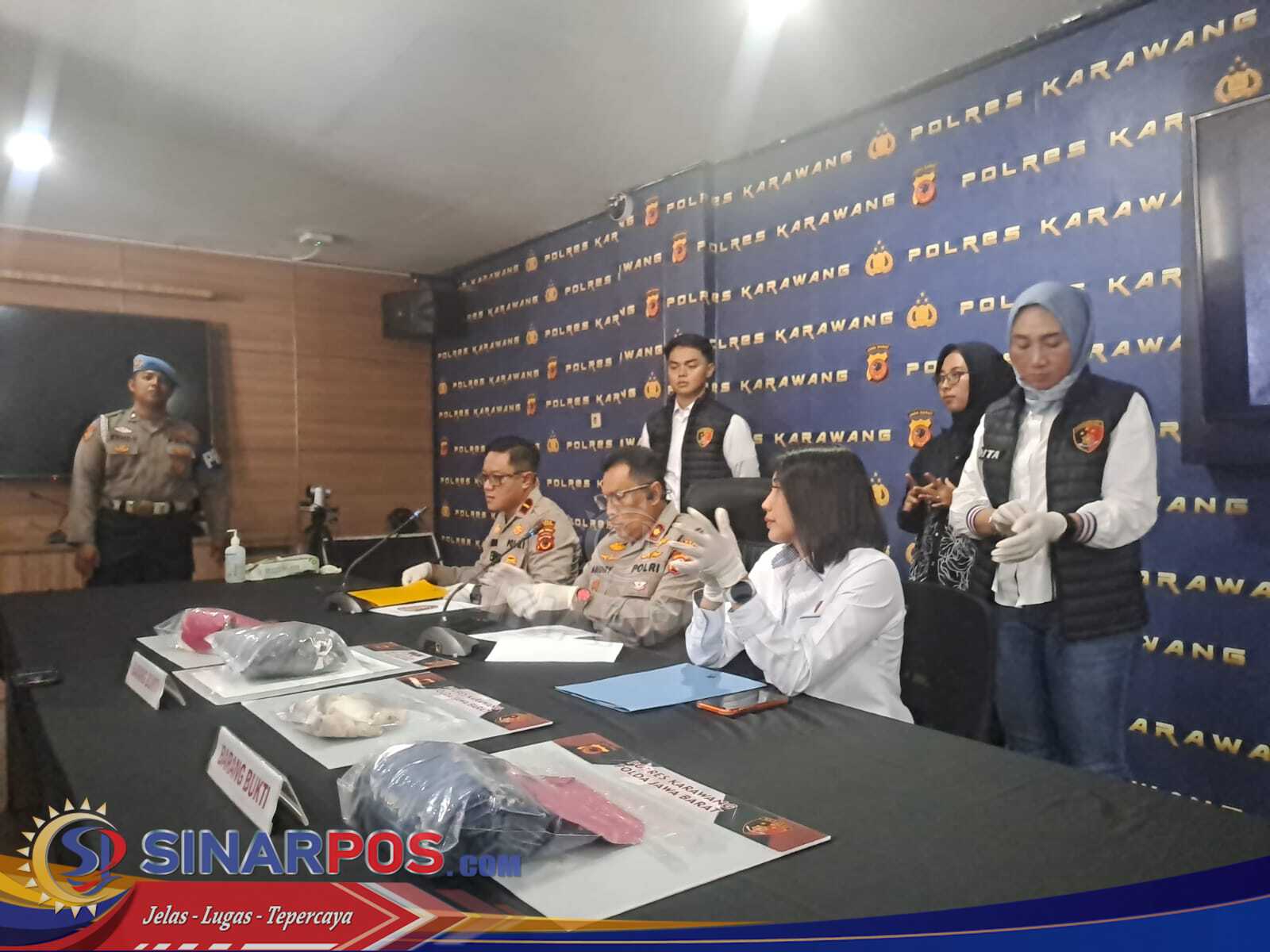 Polres Karawang Ungkap Kasus Pembunuhan di Telukjambe Barat, Korban Ditemukan di Dekat Kawasan Industri KJIE