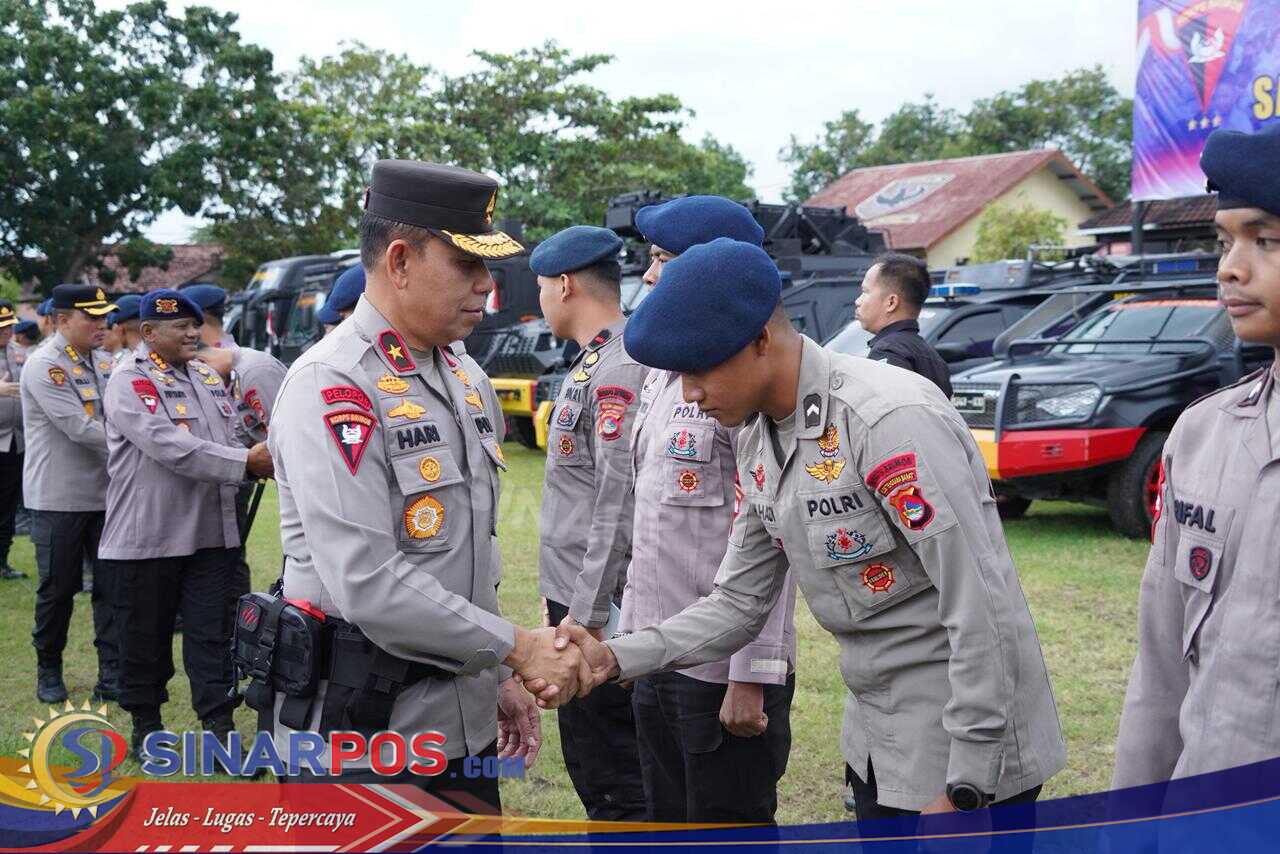 1 SSK Brimob NTB Kembali dari BKO Polda Aceh, Wakapolda Pimpin Upacara Penyambutan