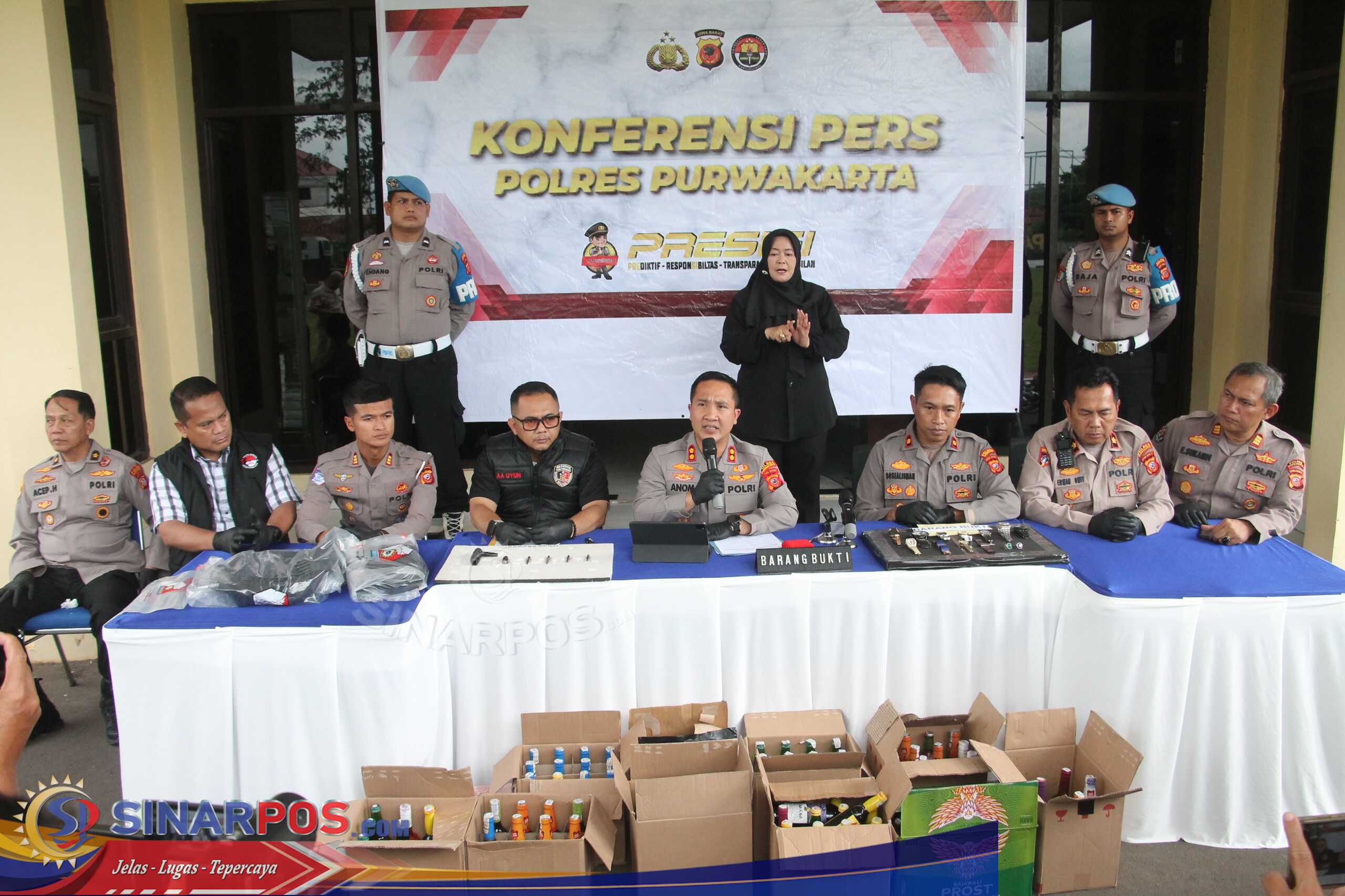 Polisi Berhasil Menggagalkan Aksi Komplotan Pencuri Spesialis Rumah Mewah