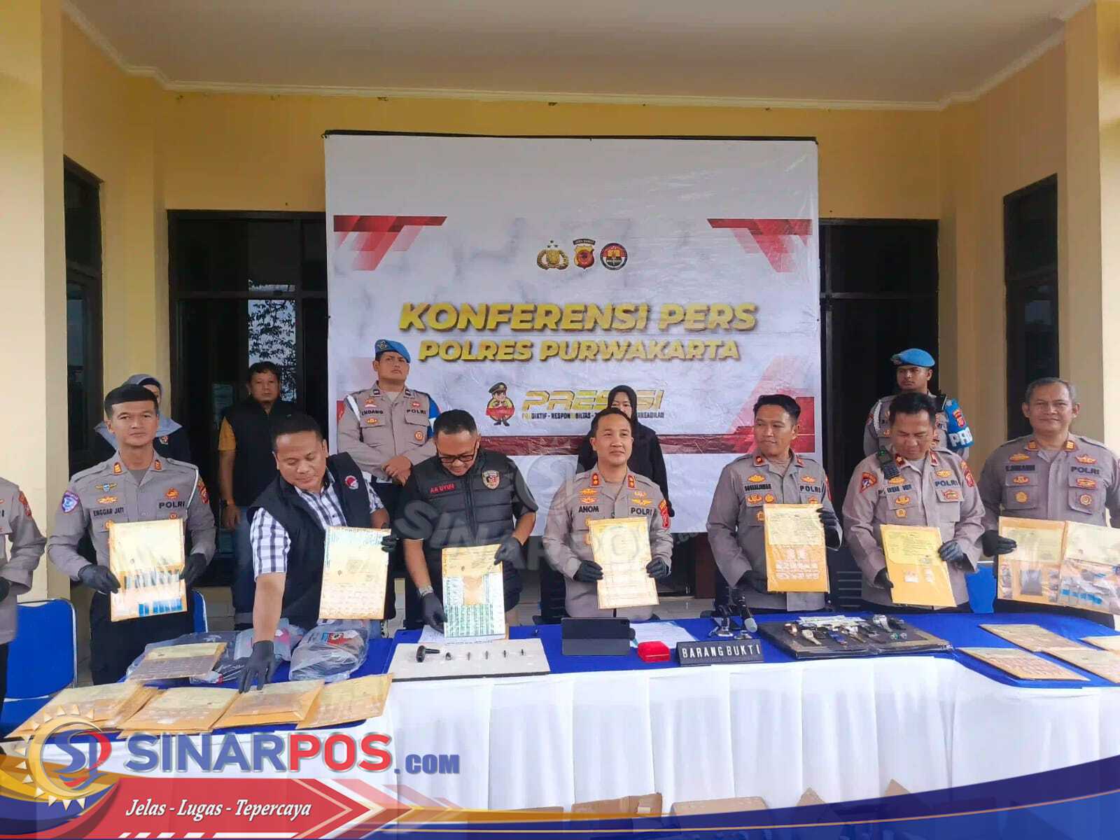 Satres Narkoba Polres Purwakarta Ringkus 29 Pelaku Narkoba