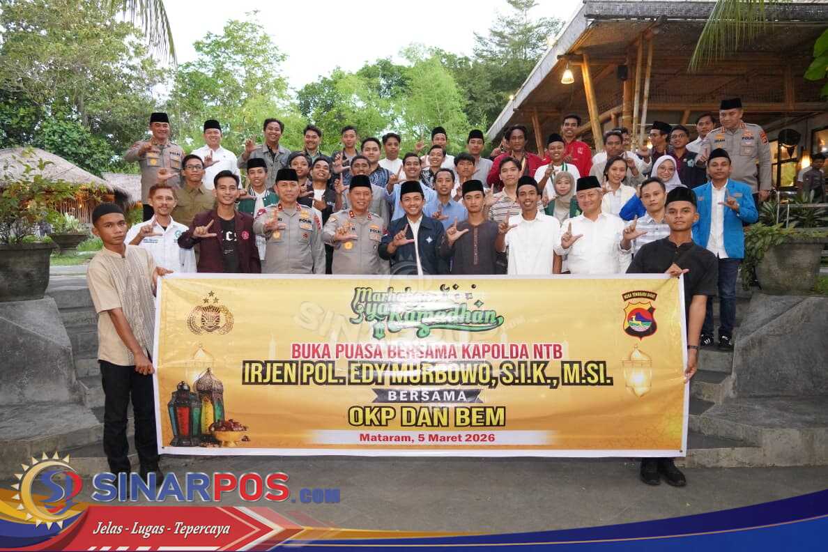 Kapolda NTB Buka Puasa Bareng OKP dan BEM, Perkuat Silaturahmi dengan Pemuda