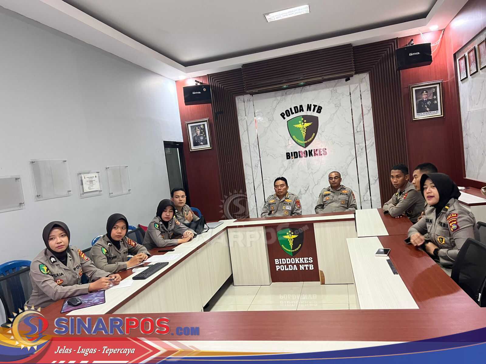 Biddokkes Polda NTB Dukung MBG Polri melalui Penguatan Food Safety