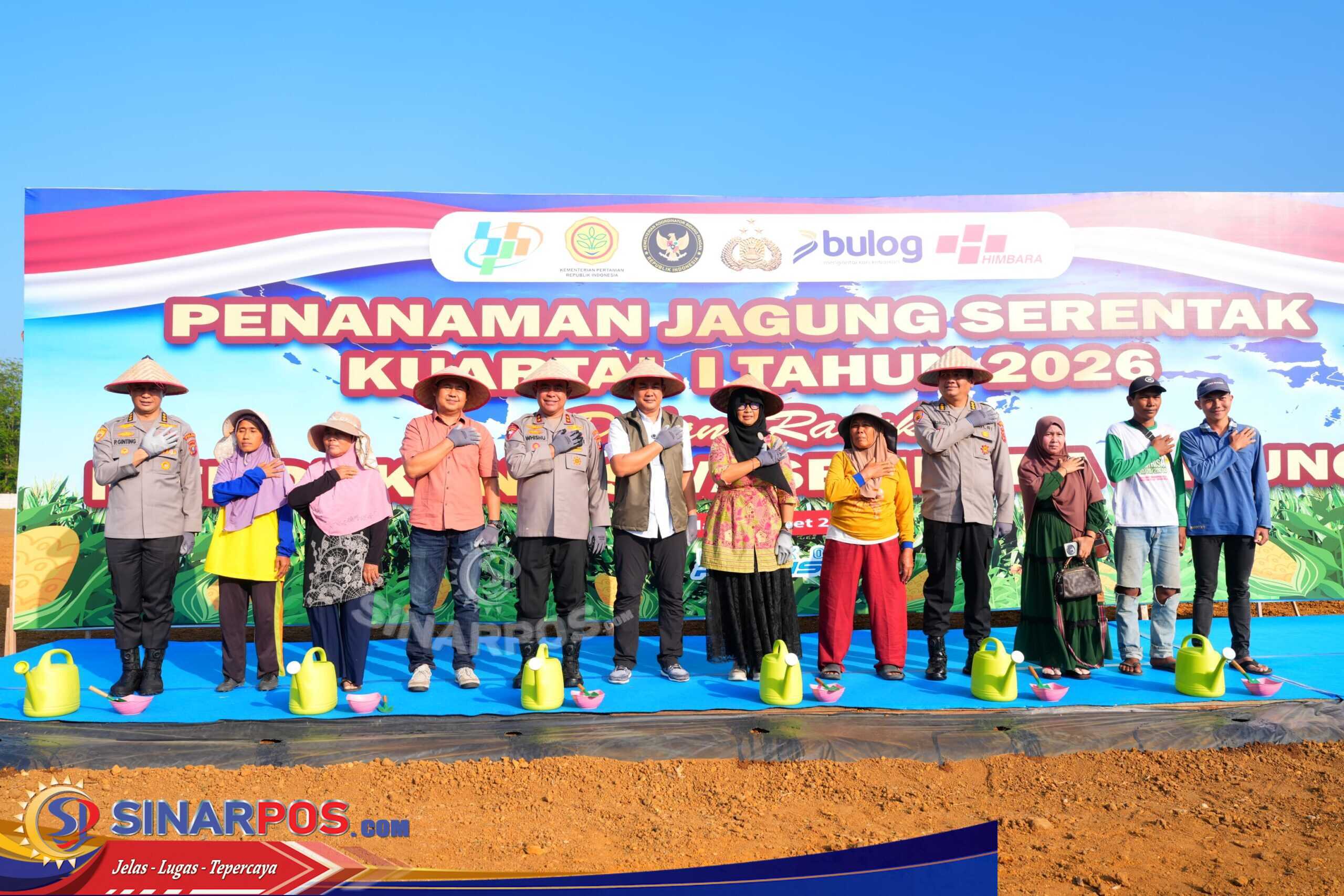 Penanaman jagung serentak Kwartal 1 Tahun 2026 Polda Sumut, Dukung Ketahanan Pangan Nasional