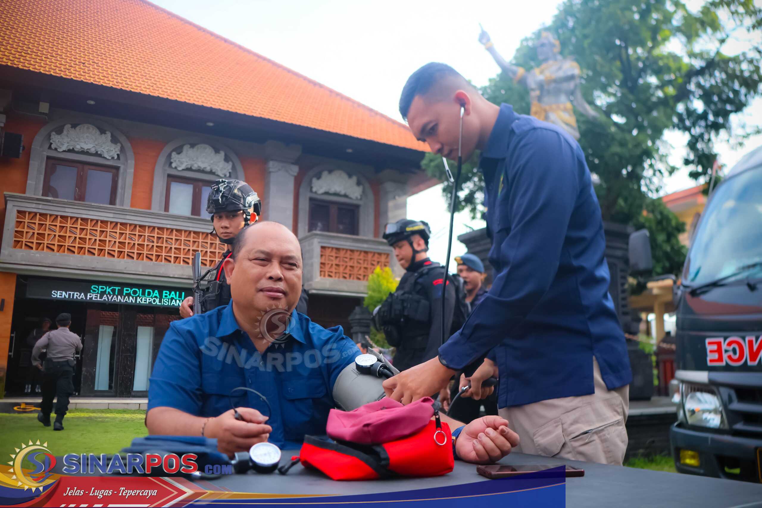 Biddokkes Polda Bali Hadirkan Layanan Kesehatan Lapangan bagi Personel Ops Cipkon Agung-2026