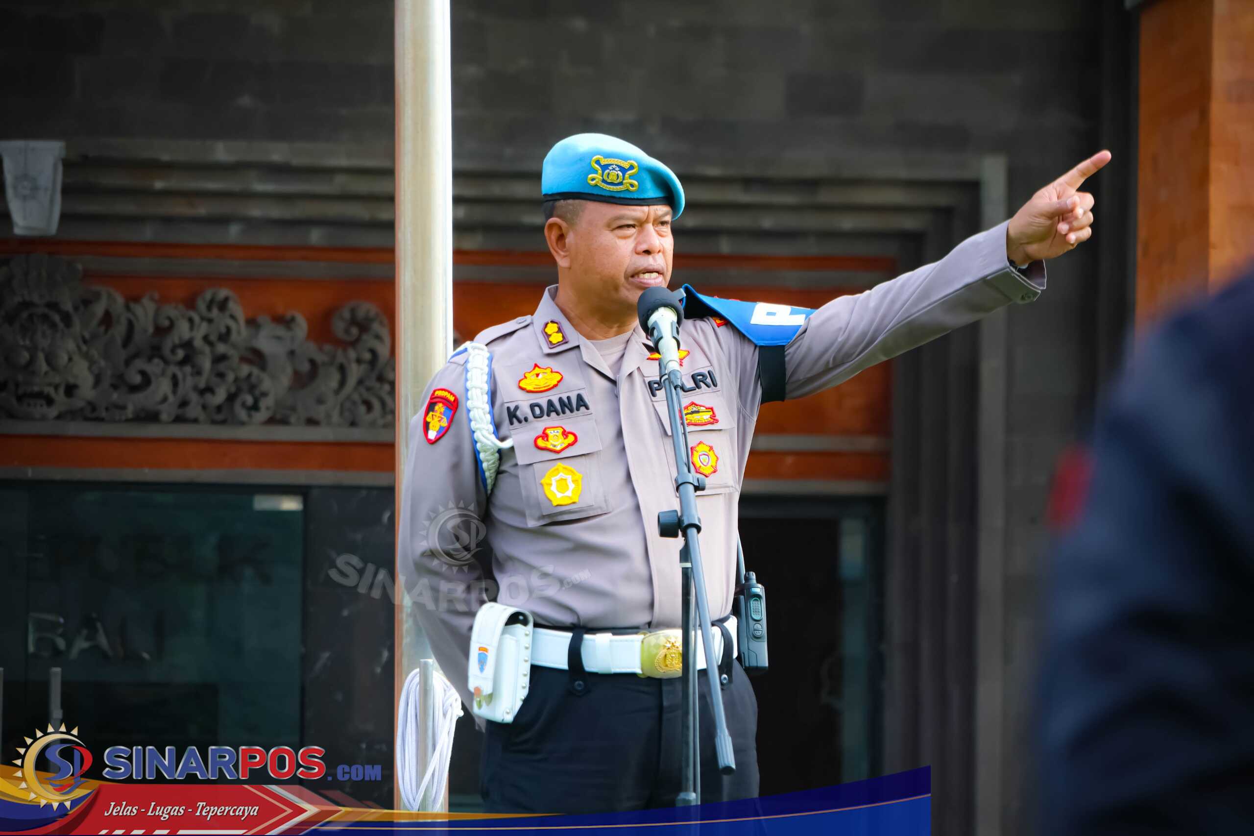 Apel Ops Cipkon Agung-2026, Kasatgas Banops Tekankan Disiplin dan Pelayanan Humanis kepada Masyarakat