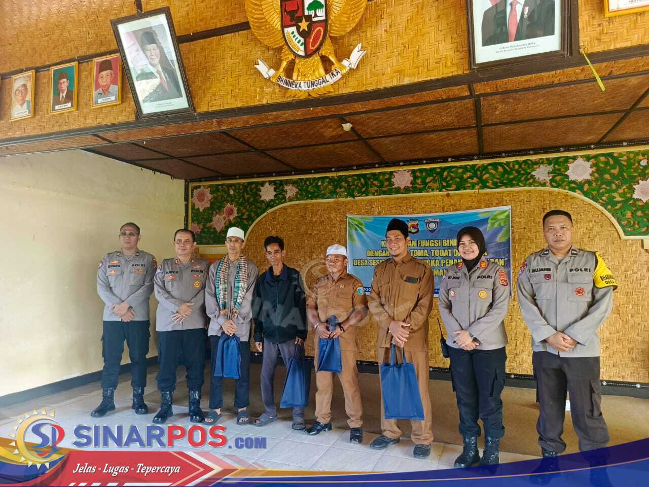 Perkuat Kemitraan dengan Masyarakat, Ditbinmas Polda NTB Gelar Pertemuan Kamtibmas di Desa Sesela