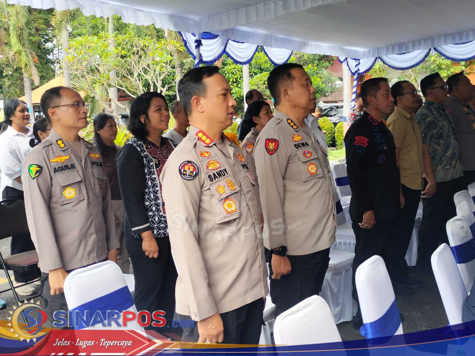 Dukung Gerakan Pangan Murah, Polda Bali Salurkan 16 Ton Beras Untuk Masyarakat