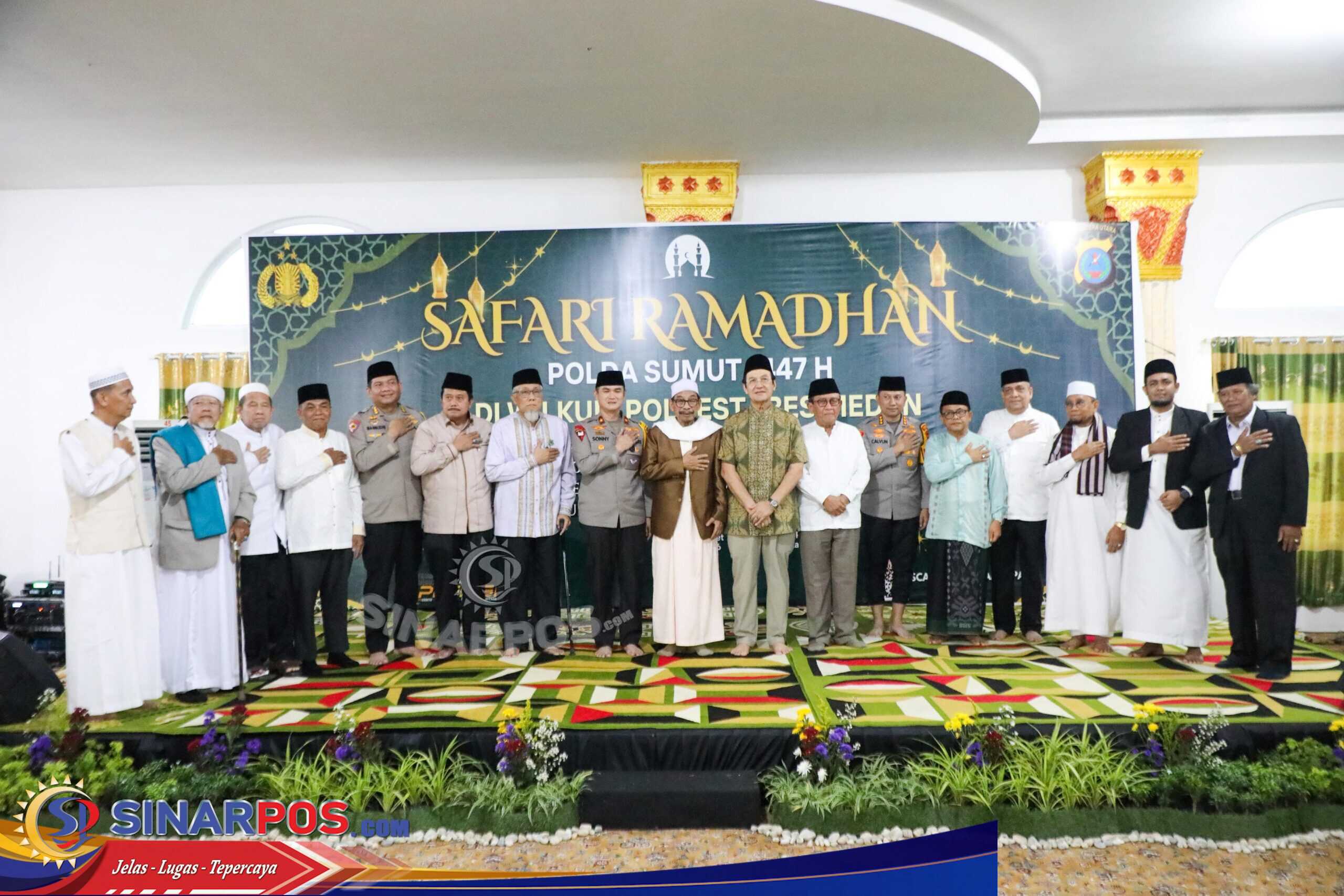 Wakapolda Sumut Safari Ramadhan di Pesantren Al Kautsar, Pererat Silaturahmi dengan Ulama